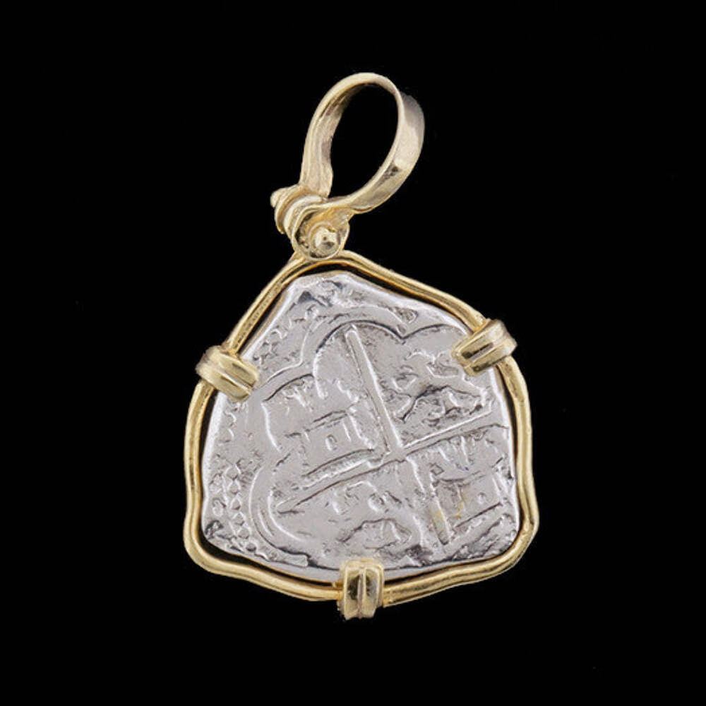 Atocha Sunken Treasure Jewelry – Tri-Shaped Silver Coin Pendant