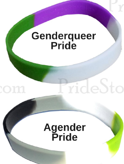 LGBTQ Gay Pride Silicone Bracelets Individual and Wholesale Lots LGBT GLBT Queer
