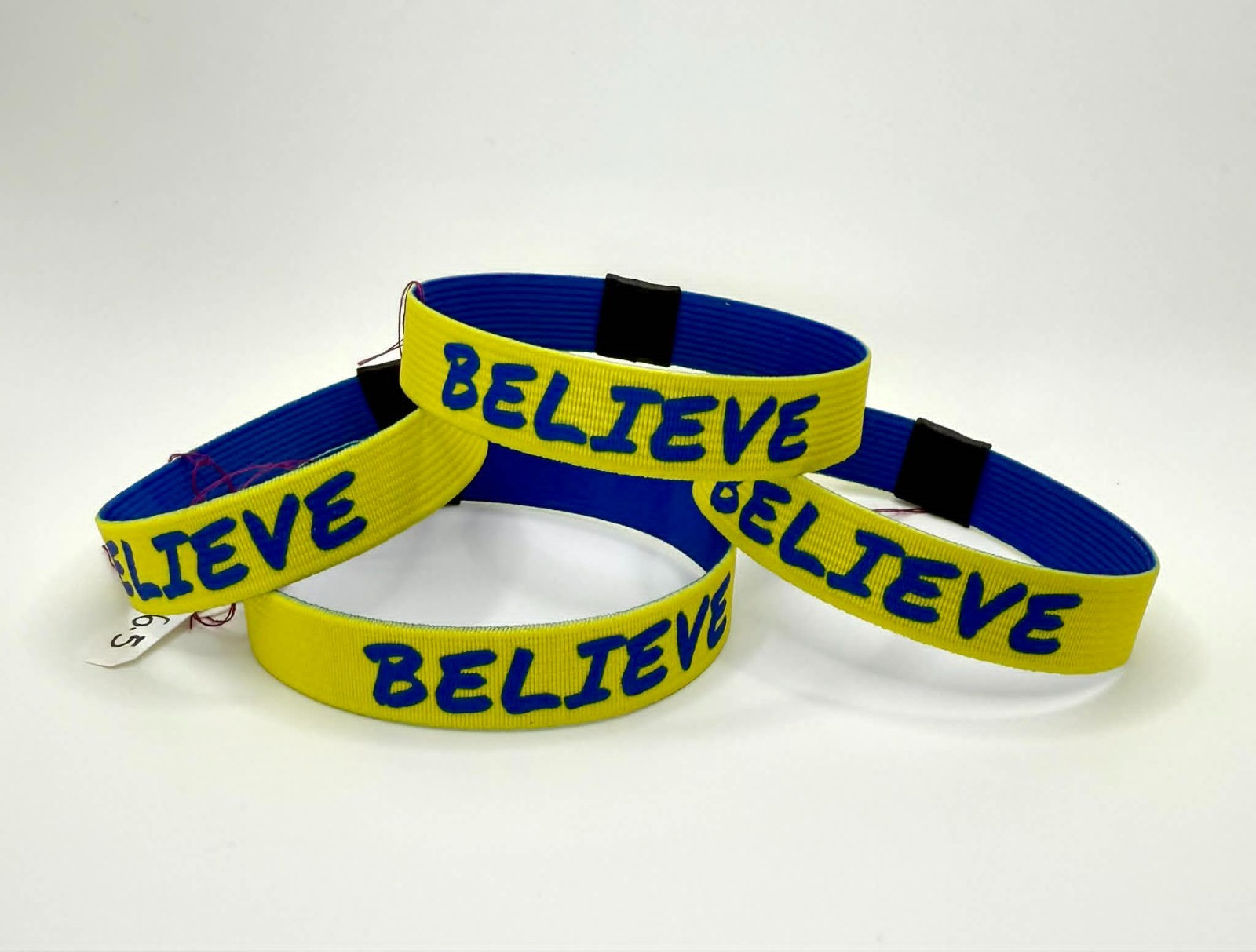 Custom Reversible Believe Bracelet Wristband