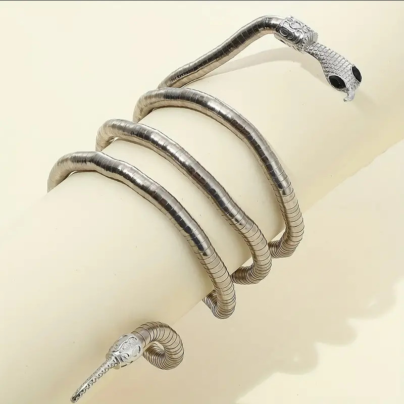 Necklace Bracelet Adjustable Snake Collar Neck Wrist Jewelry Niche Design Gothic