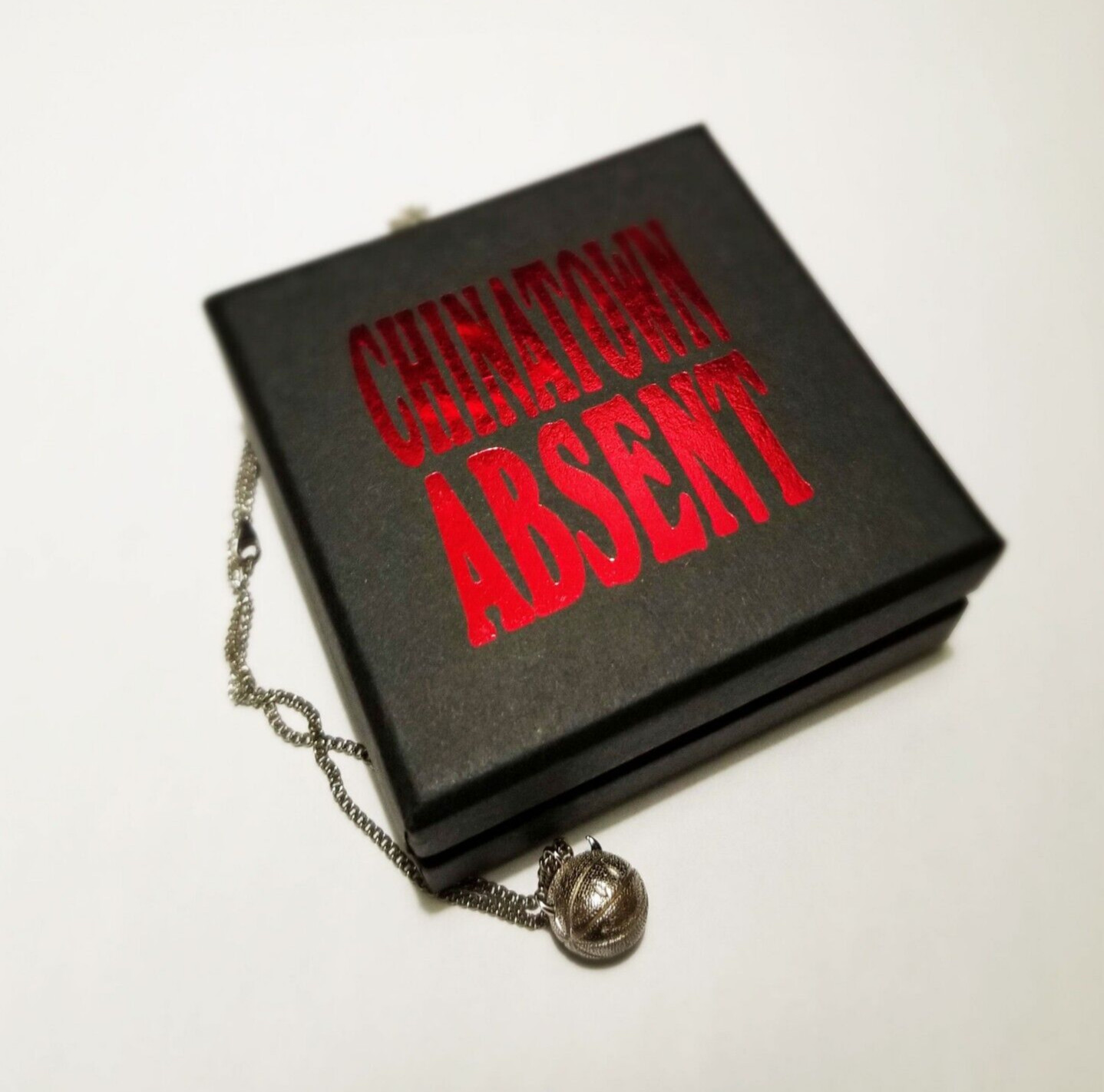 CTM x ABSENT NECKLACE Chinatown Market Exclusive New in Box Silver