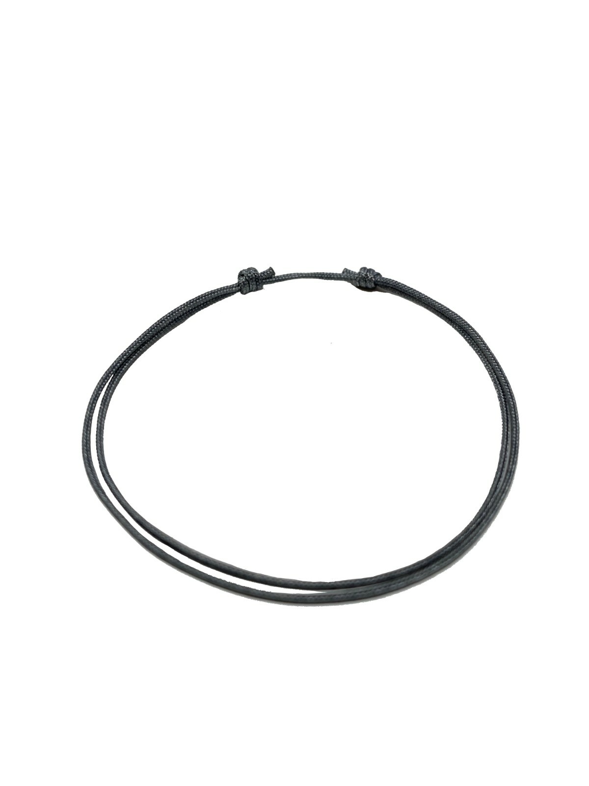 Mens Black Thick Cord Surfer Bracelet Men Unisex Beach Minimal Jewelry Gift