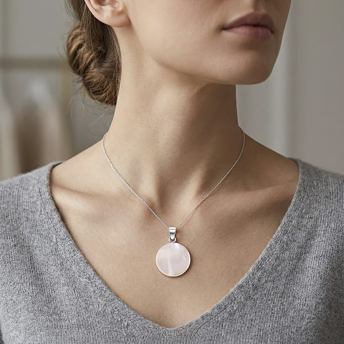 Pendant without Chain in Sterling Silver