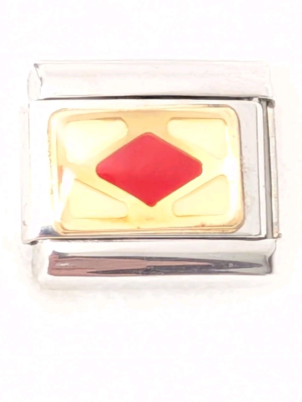 Authentic Nomination Nautical Flag Letter “F” Italian Charm Classic 9mm A240