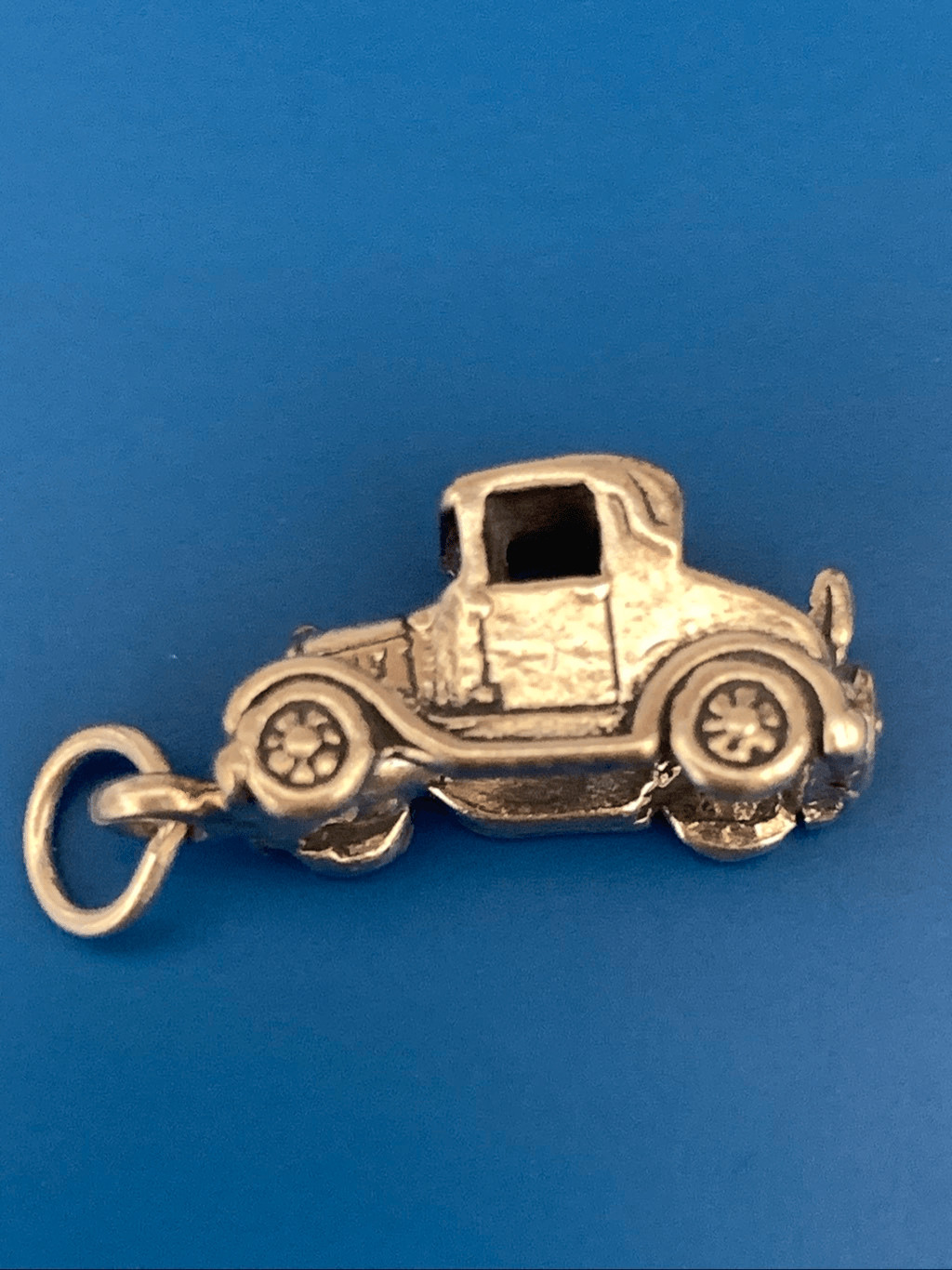 Model T Automobile Sterling Silver Jewelry Charm #vintage #transportation