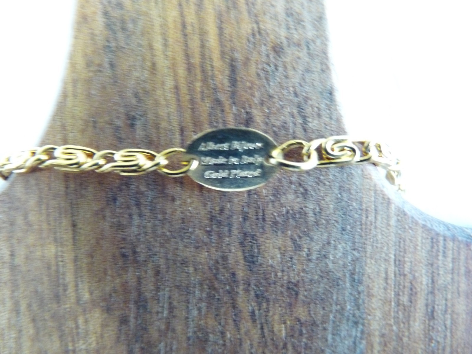 Bijoux Jewelry Gold Plated Necklace Made in Italy 26 in 17 grams NICE