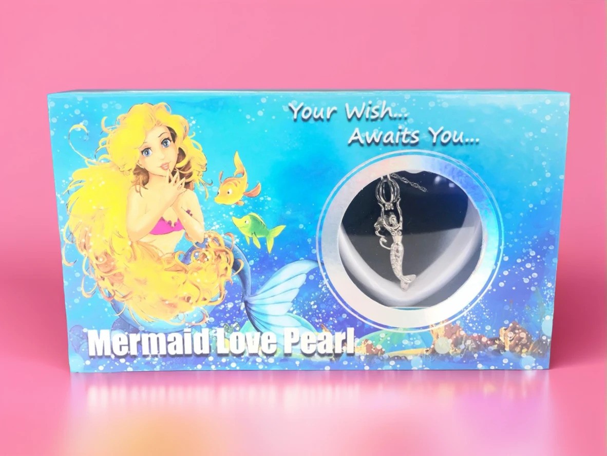 Mermaid Wish Pearl Kit Chain Necklace Kit Pendant Cultured Pearl in Set