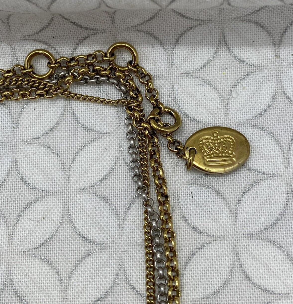 Juicy Couture Let Them Eat Couture Heart Bracelet Multi strand Necklace Set