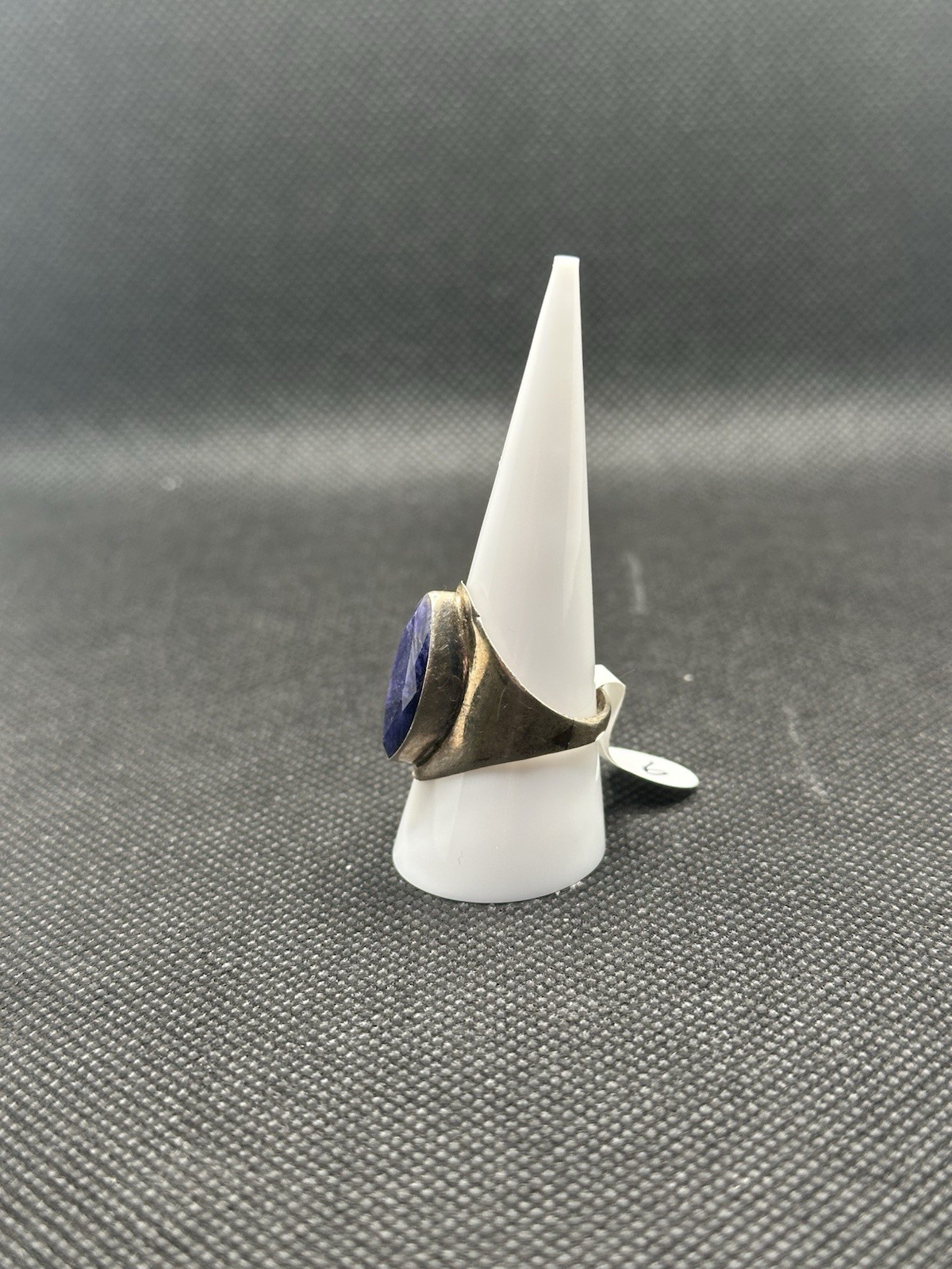 Gorgeous Blue Sapphire Wisdom Loyalty Nobility Sincerity Sterling Silver Ring