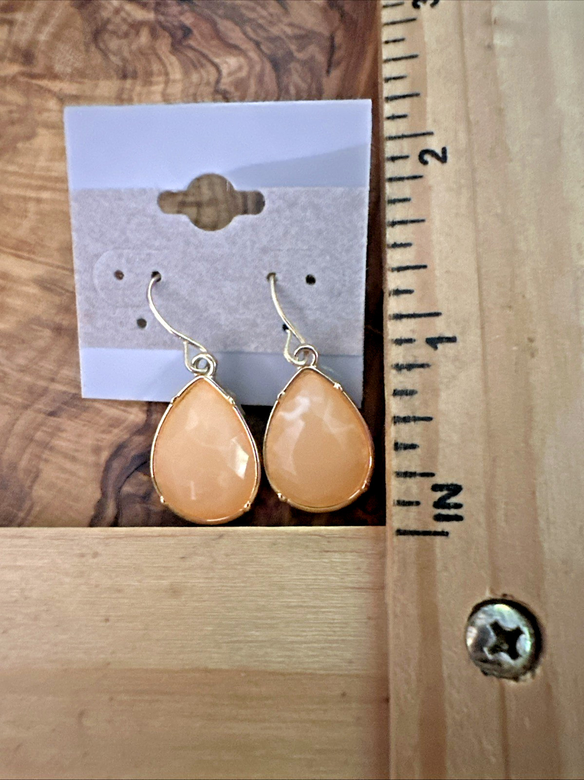 Boho Fashion Earring Lot • 11 Pairs • Brown White Gold Silver Tone • Dangle Stud