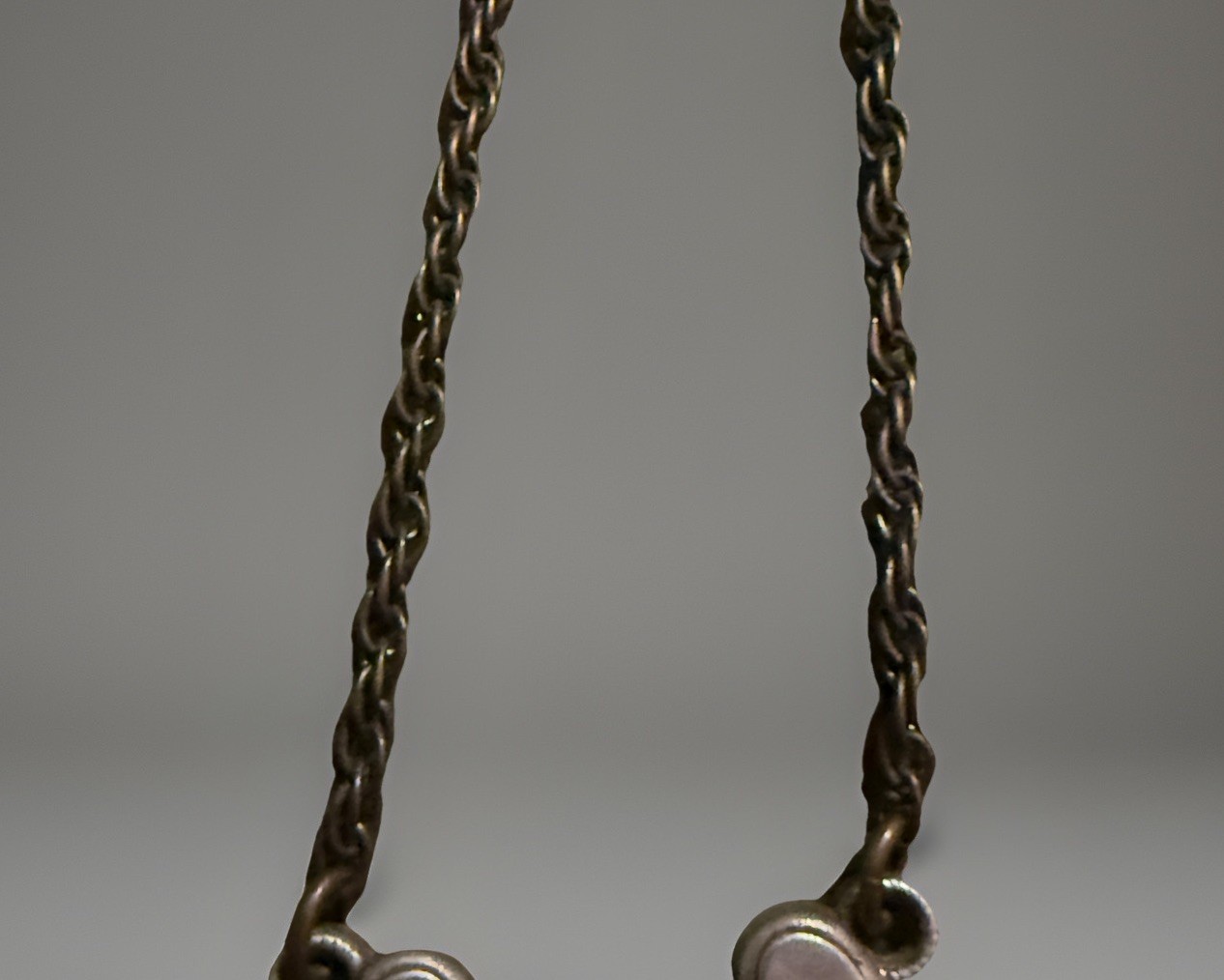 Silver Tone Horse Head Lucky horseshoe Necklace Cowboy Equestrian Animal VTG