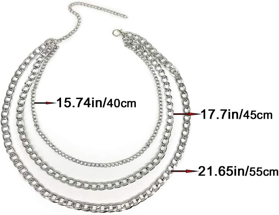 Polished Silver Chunky Statement Necklace: Handmade Beauty for All Occasions