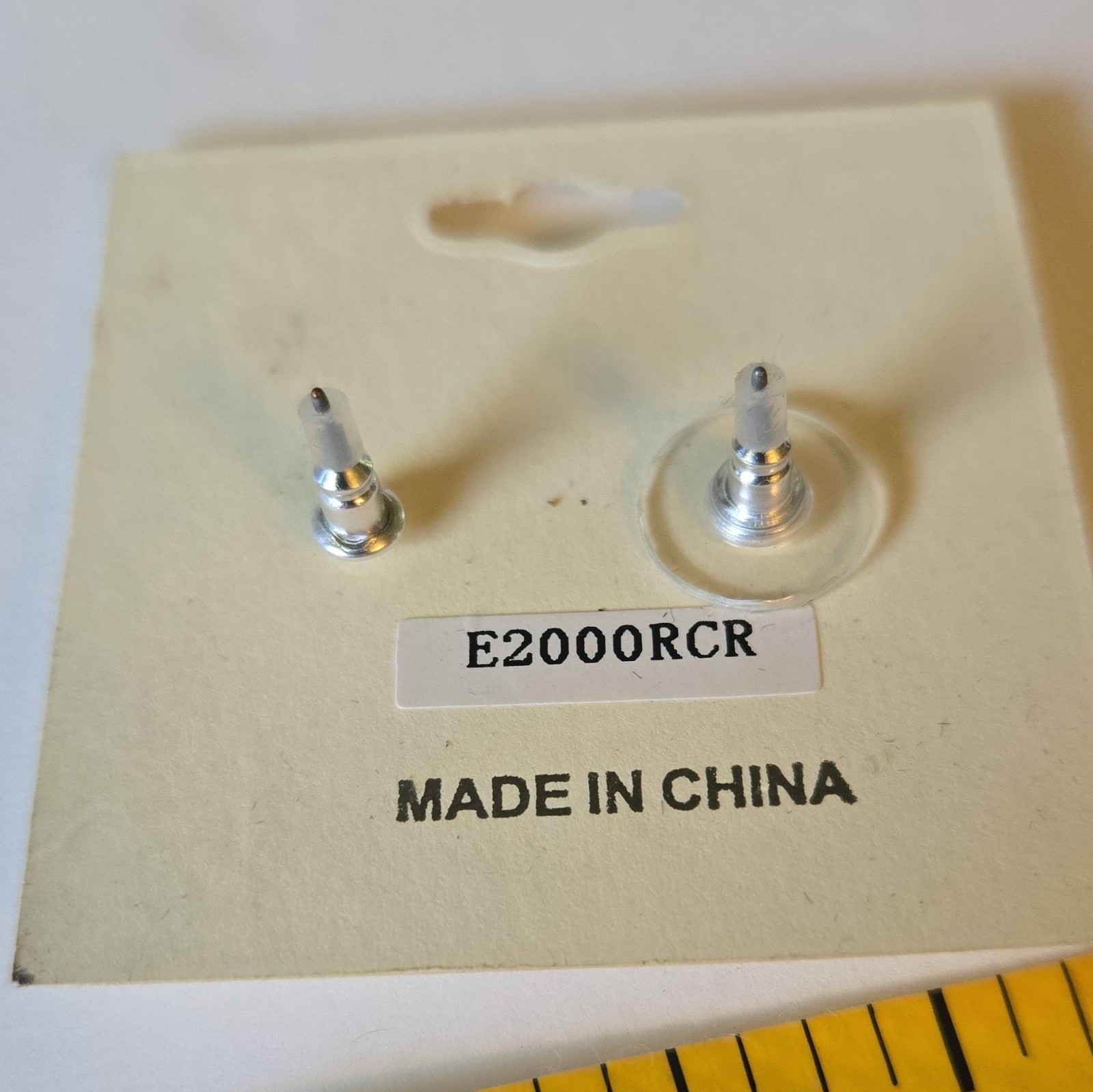Starfish Crystal Stud Earrings Silver Color Fun Jewelry 1 Pair New