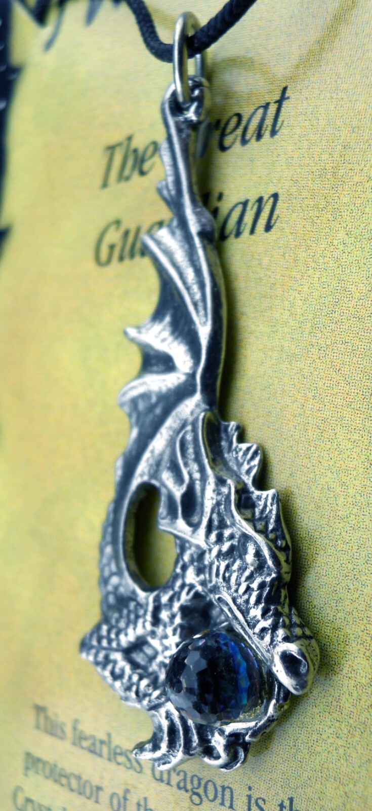 Wizard Necklace Dragons Pendant Original NEW/Old Dragon Axe Sword 5 pc Medieval