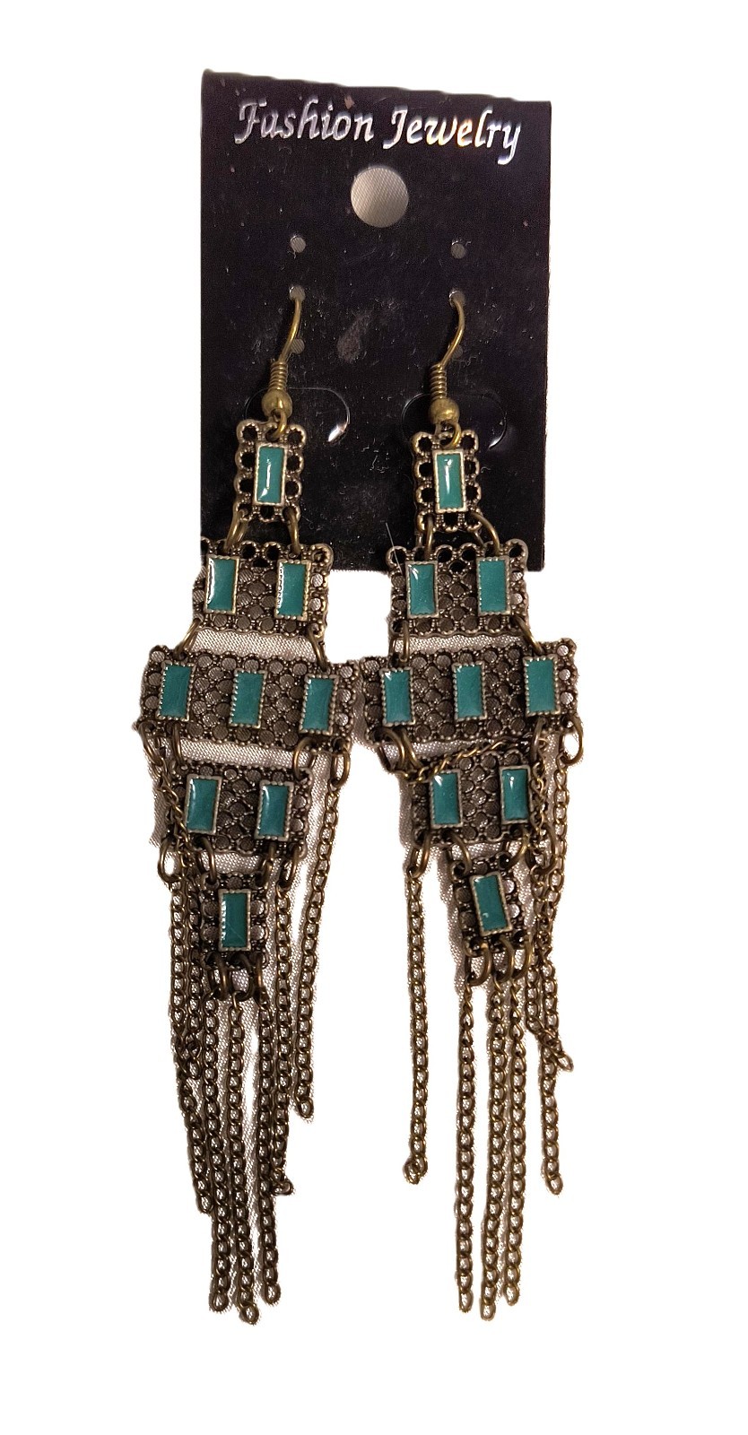 New Fashion Jewelry Women’s Chandelier Dangle Earrings Multicolor Hook Closure