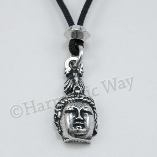 BUDDHA Pendant Necklace An Awakening Buddhist Buddhism “Fine Pewter”