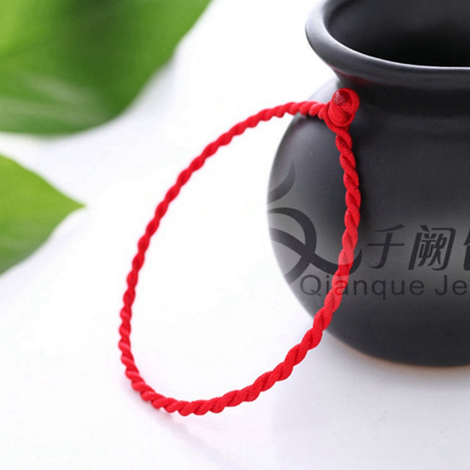 50 Braided Lucky Red String Bracelet 2mm Jewelry Rope Cord for Slider Charm