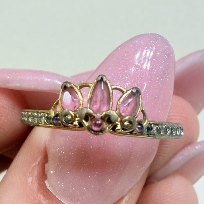 Disney Pandora Rapunzel Tiara Ring