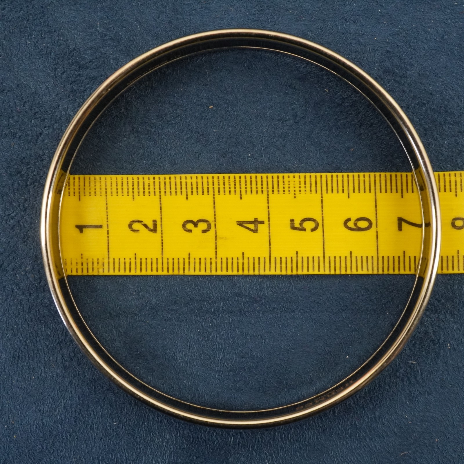 Hermès Brandebourgs Palladium Plated Narrow Enamel Bangle, Sz GM – Free Ship US