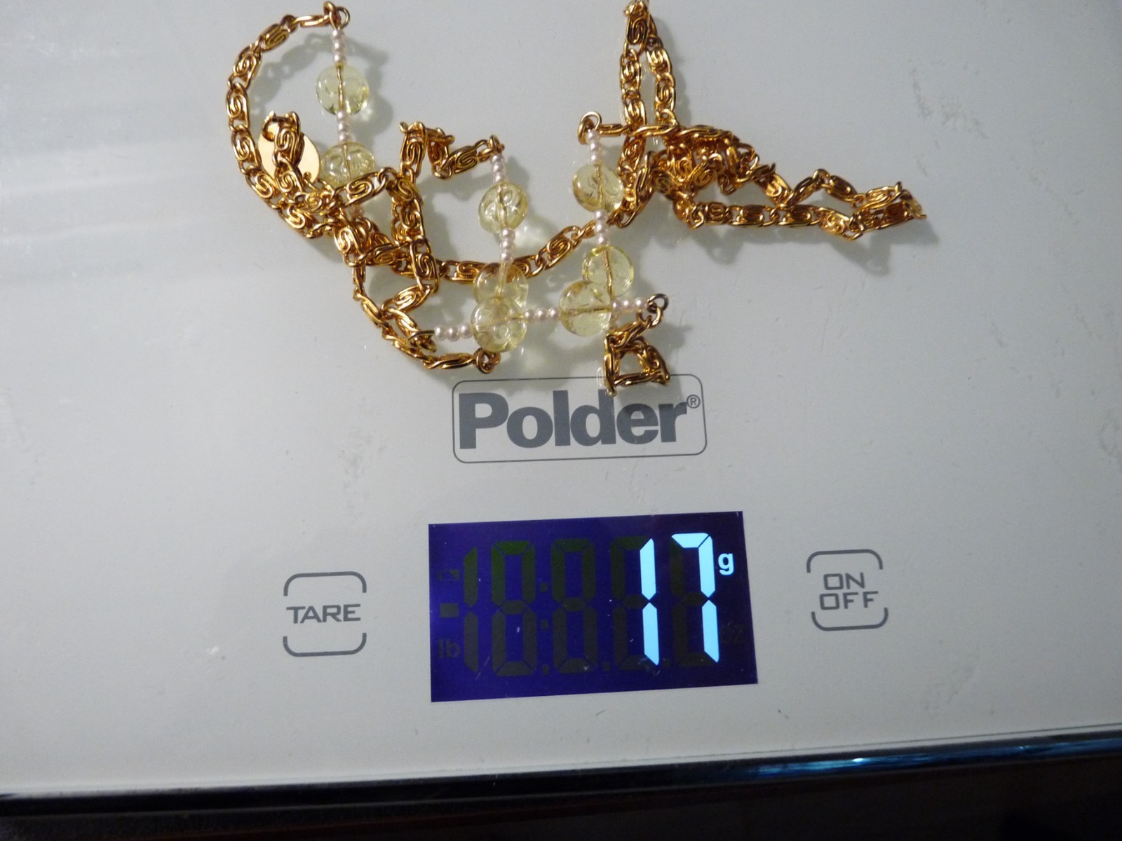 Bijoux Jewelry Gold Plated Necklace Made in Italy 26 in 17 grams NICE