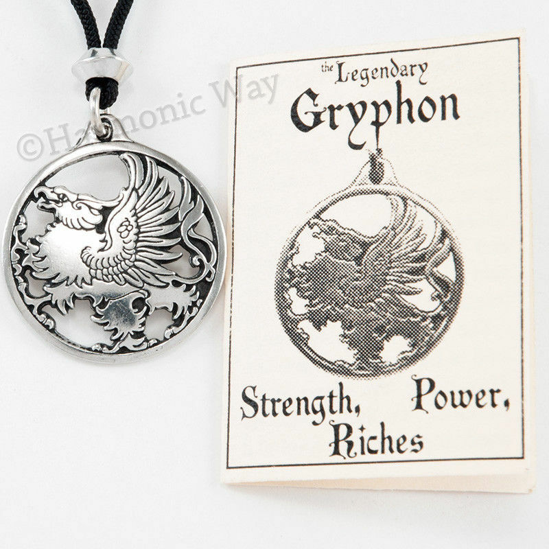 GRYPHON Pendant Necklace Griffin THE MYTHICAL