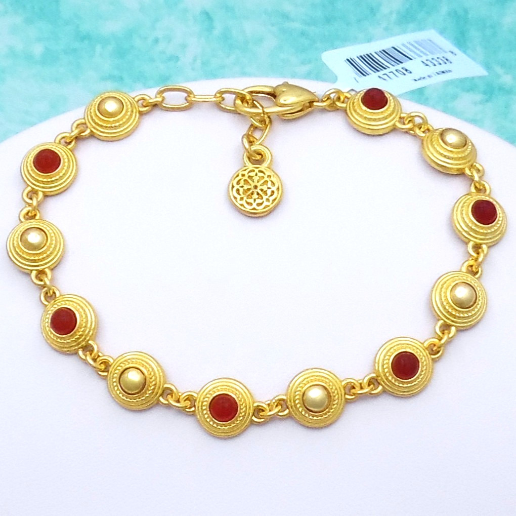 Brighton Ferrara Venetian Gems Link Bracelet NWTag $108 Jewelry