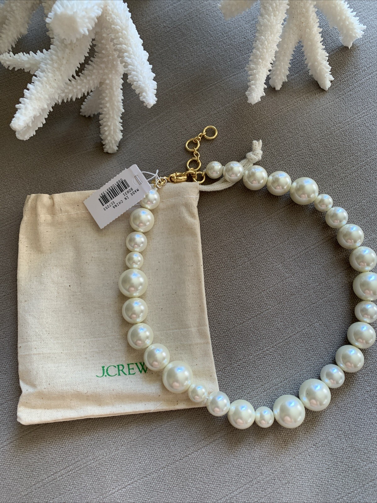 *NWT* J Crew Pearl Ball Necklace $49.50