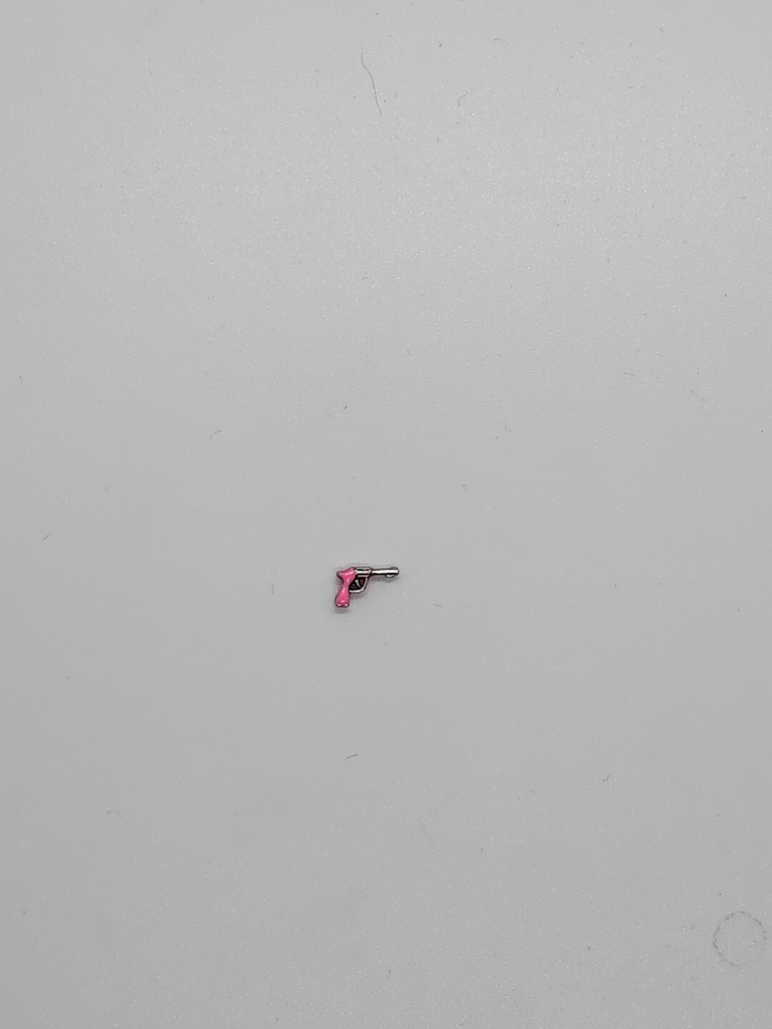 Pink Pistol Gun Floating Charm #180 For Your Origami Owl Necklace Free Shipping