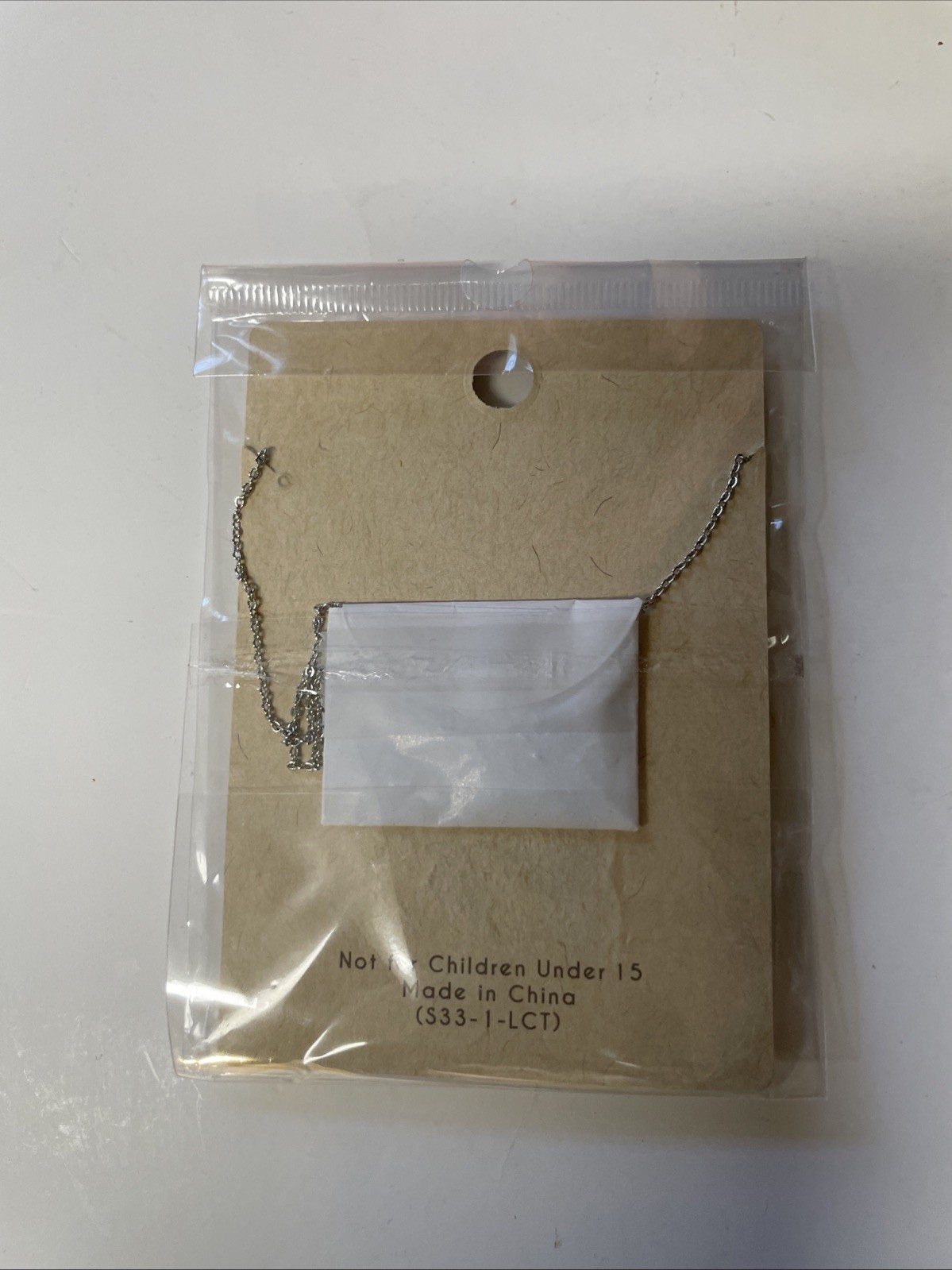 CRYSTAL AVENUE DAISY CRYSTAL SILVER TONE LEAD & CADMIUM COMPLIANT NECKLACE