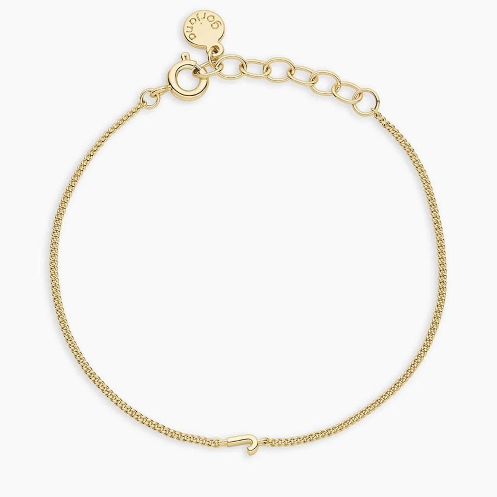 Gorjana Wilder Mini Alphabet Bracelet