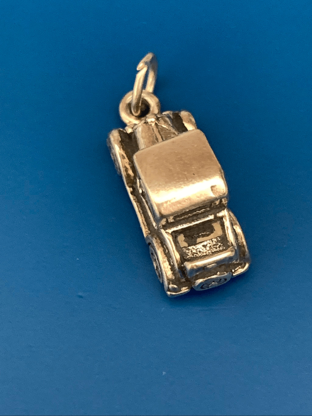 Model T Automobile Sterling Silver Jewelry Charm #vintage #transportation