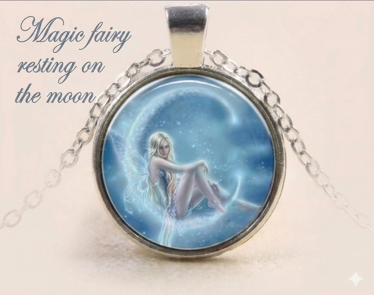 FAIRY DREAM HALF MOON CELESTIAL 20″ Necklaces SALE BUY ONE GET ONE FREE!