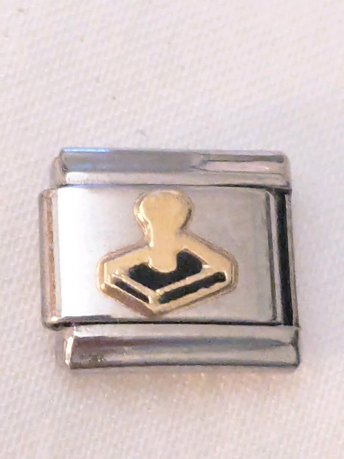 Authentic Boxing Charm Stamp Hobby Stainless & 18k Free Shipping G53