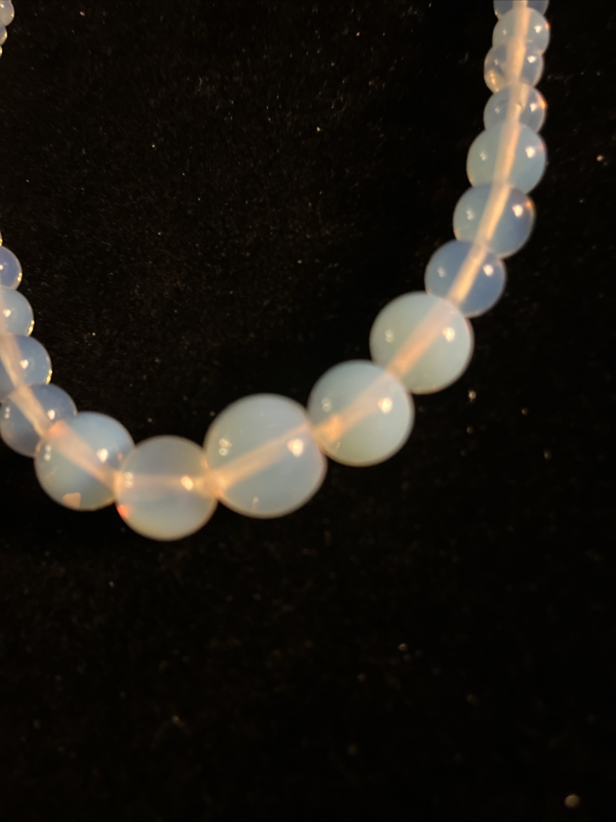 6-14MM Sri Lanka Moonstone Necklace NEW