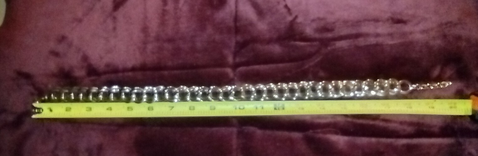 DOUBLE CURB LINK CHAIN GOLD TONE NECKLACE FASHION COSTUME 20 INCH UNMARKED