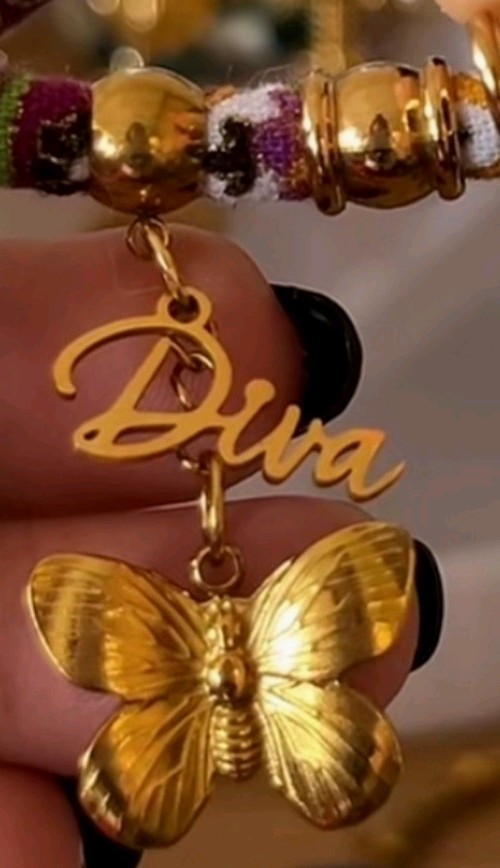 Women’s New Pendant Charm Necklace In Gold Hand Made UK Seller