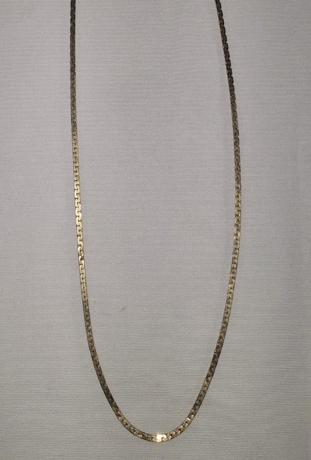 Vintage Gold tone 27 inch Necklace