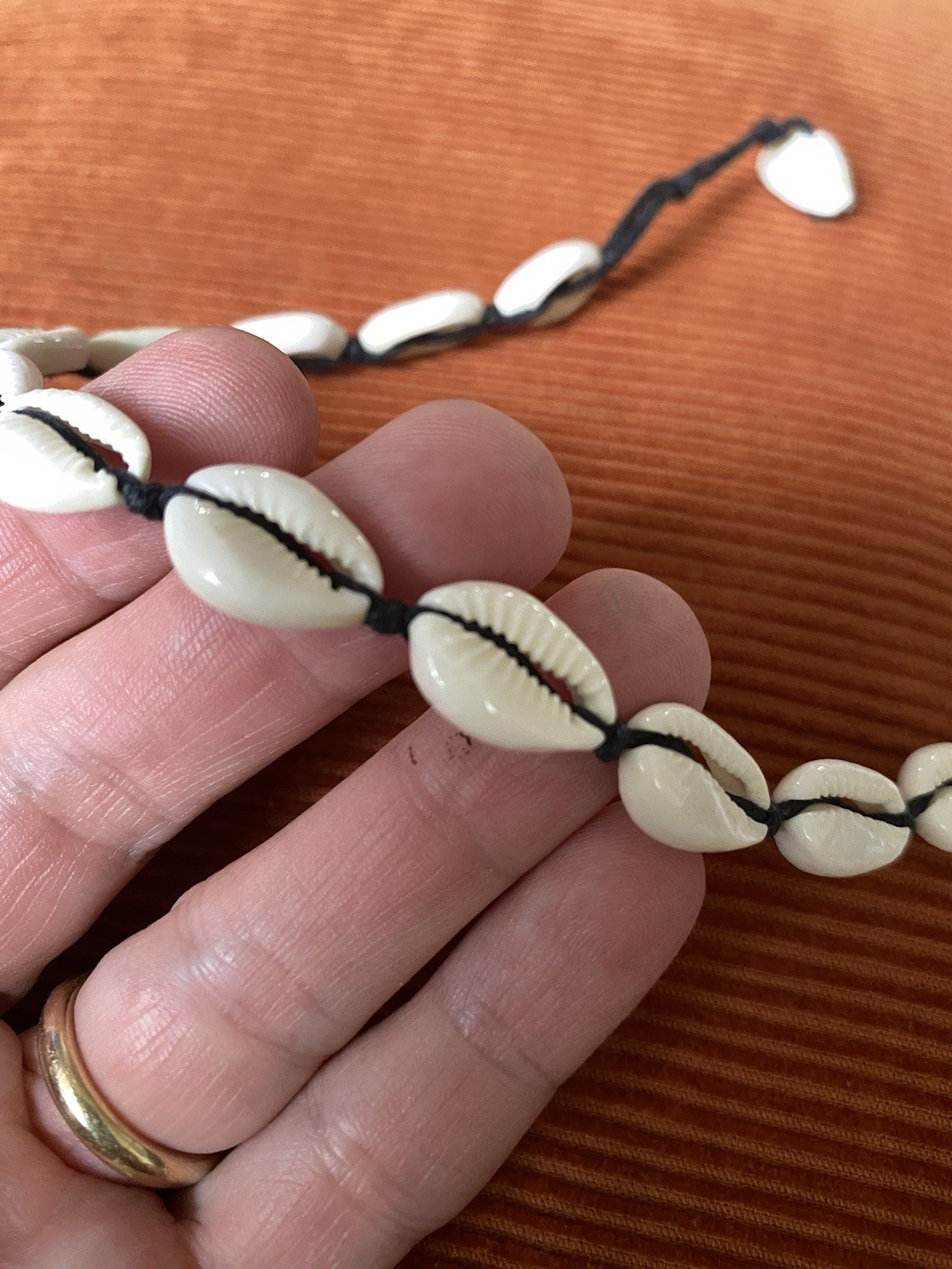 Cowrie Shell Choker Necklace