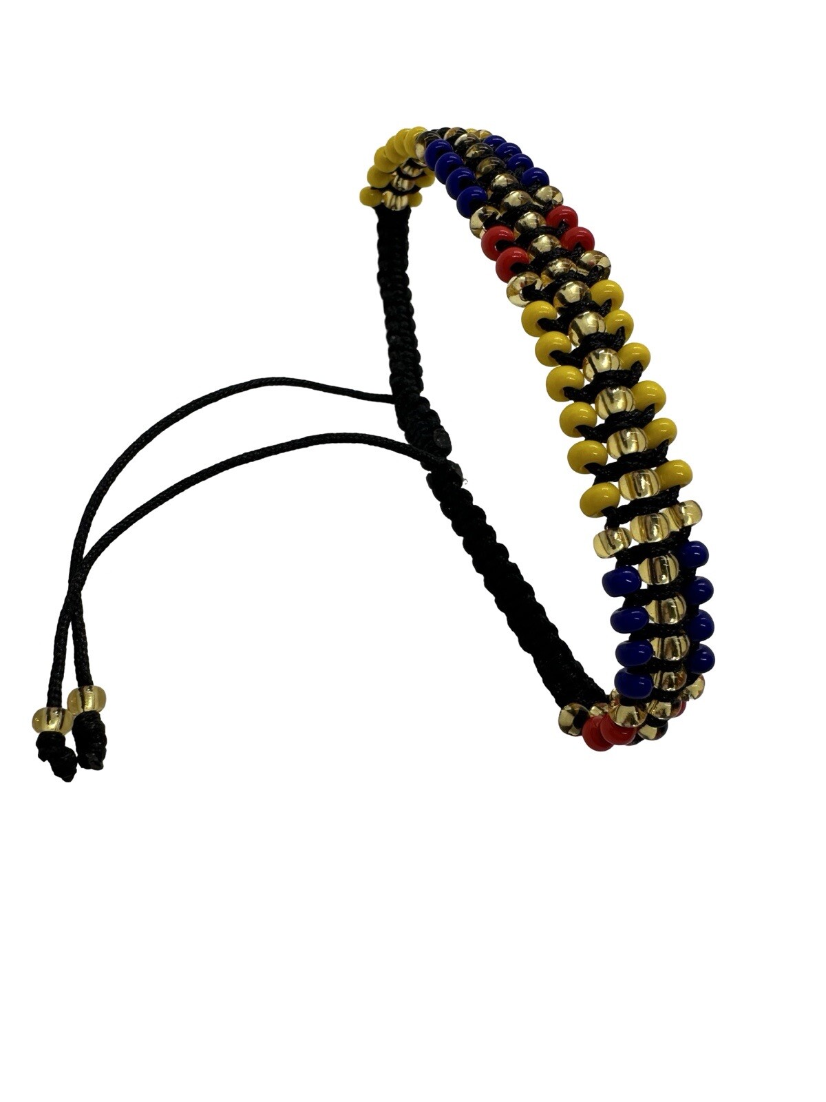Colombia Handmade Adjustable Bracelet – Colombia Flag Colors Unisex