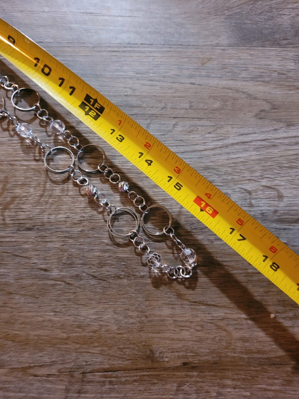 Silver Tone Crystal And Round Link Chain Lobster Clasp Women’s Fashion Jewelry