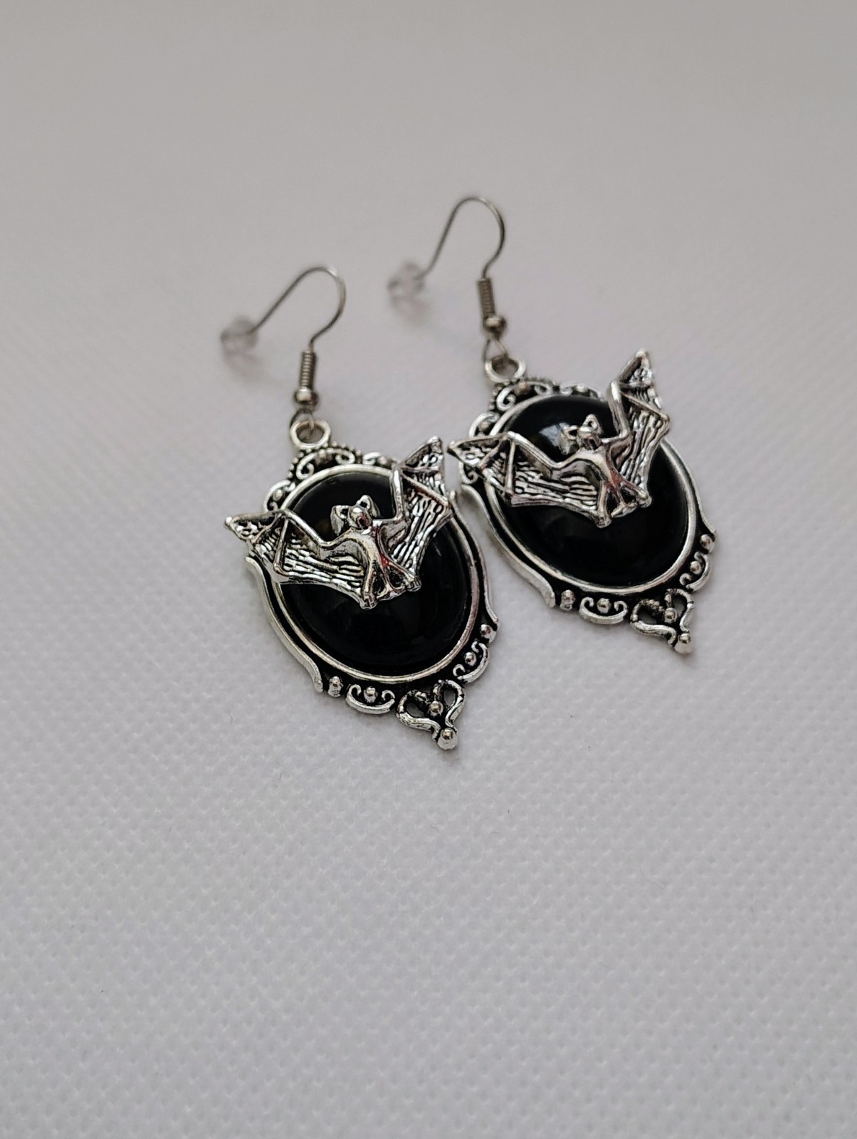 Bat Earrings, Bat Jewelry, Halloween Bat Earrings, Halloween Bat Jewelry