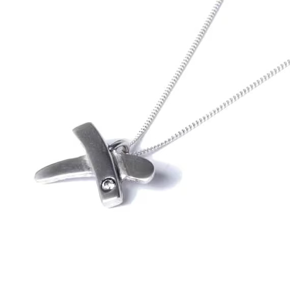 10 Year Anniversary Tin Pendant for Wife Gift UK