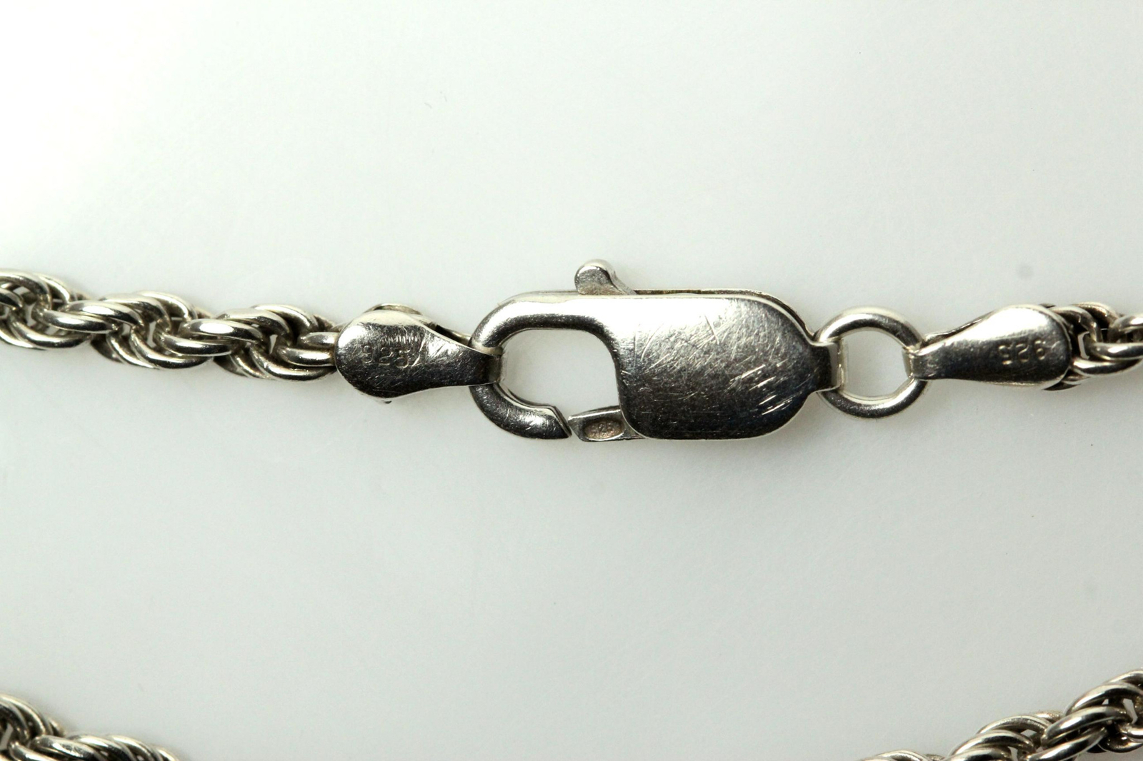 925 Sterling Silver 7.5″ Rope Style Bracelet 7.3 Grams (BR3850)