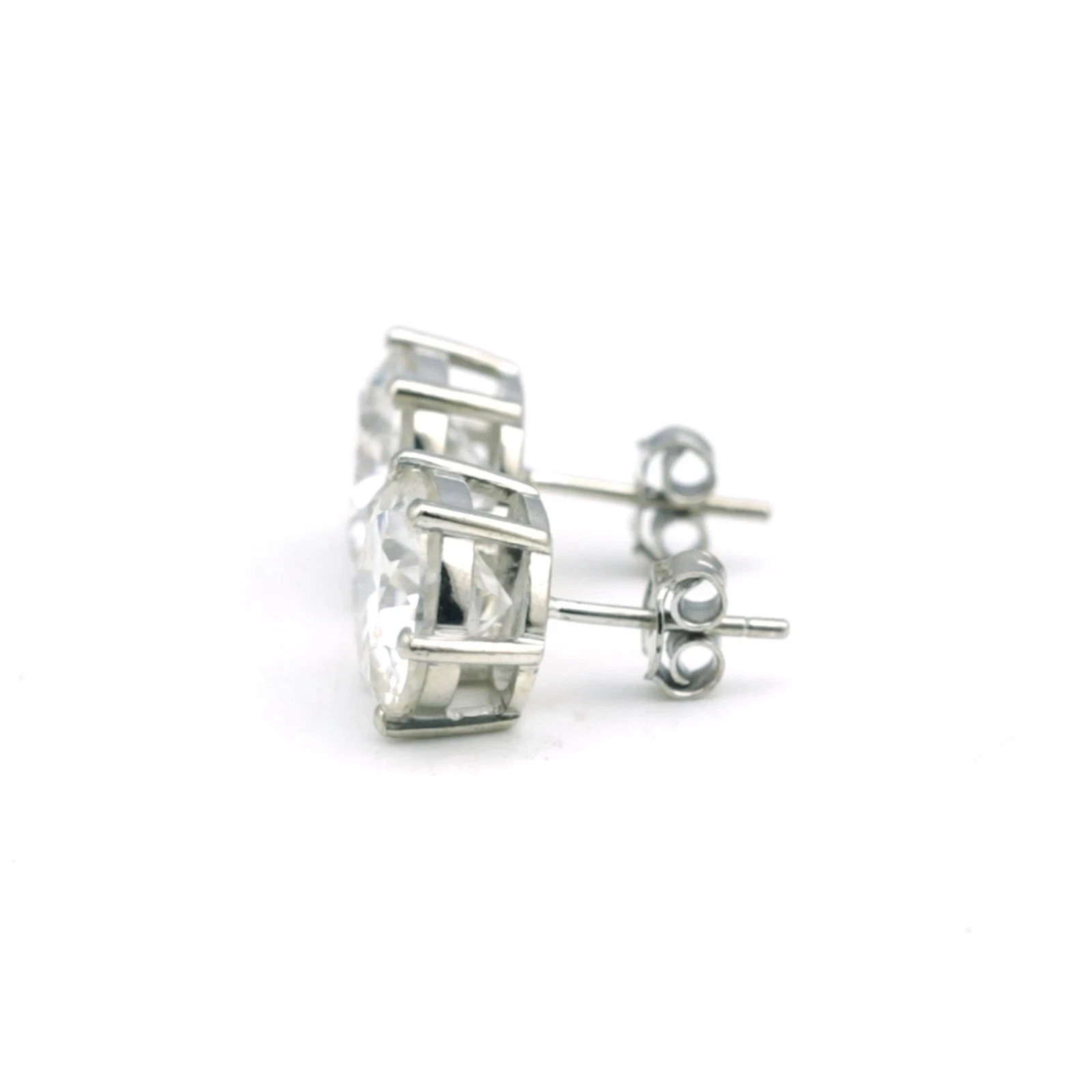 6 Ct Lab grown Diamond Round Earrings Studs Valentine’s Day Gift For Women