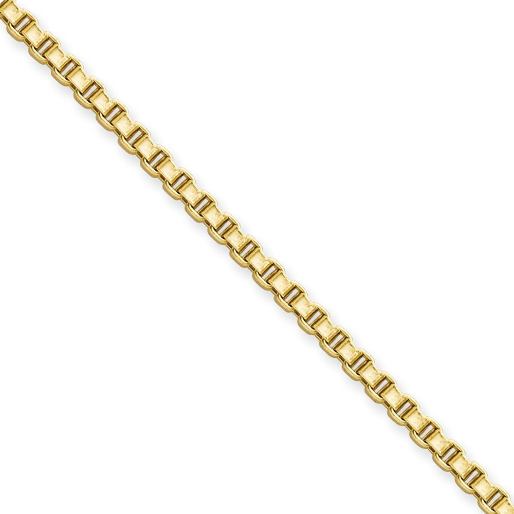 Stainless Steel IP Gold-plated 2.4mm 18in Box Chain