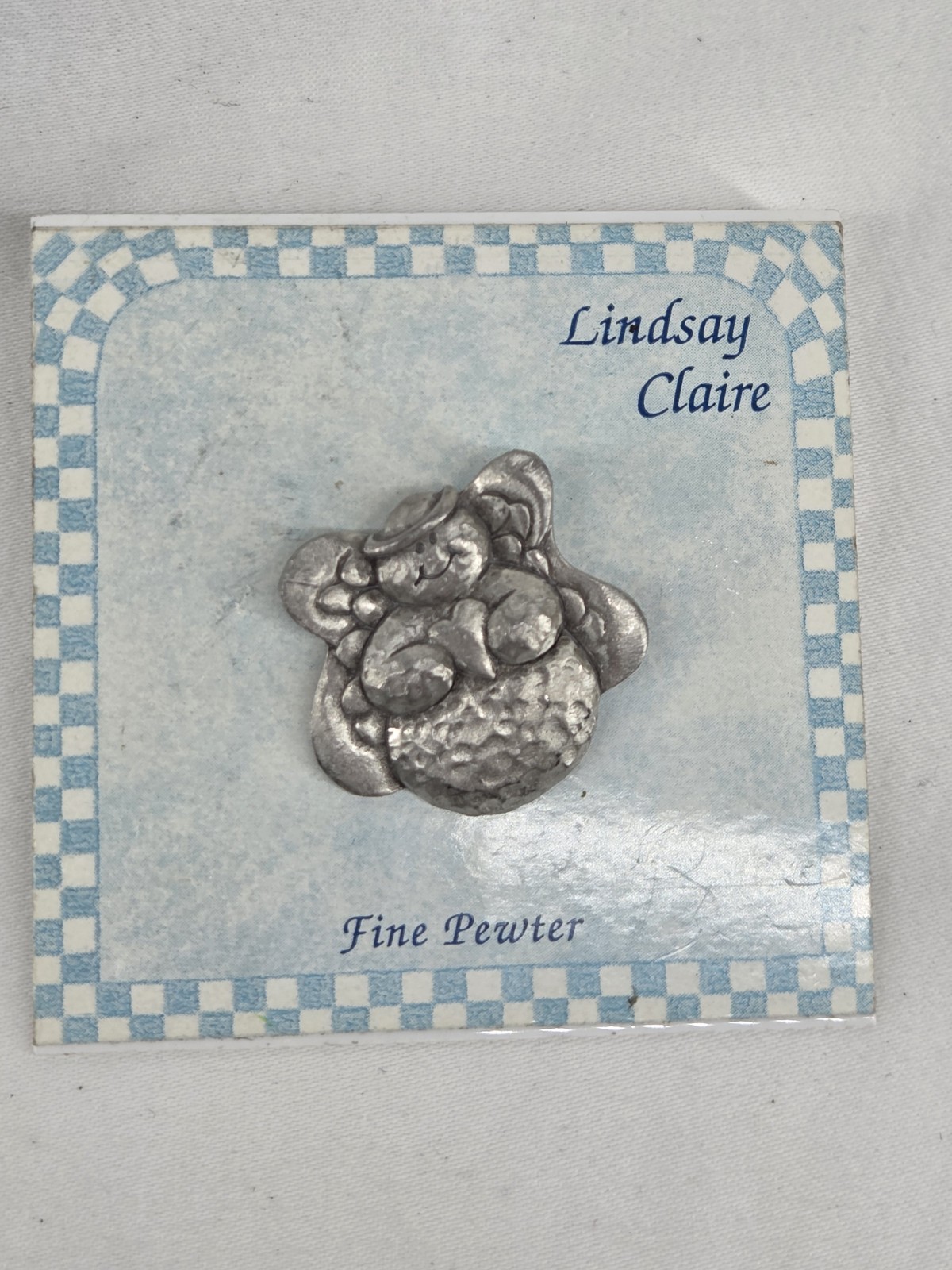 LINDSAY CLAIRE FINE PEWTER ANGEL PIN