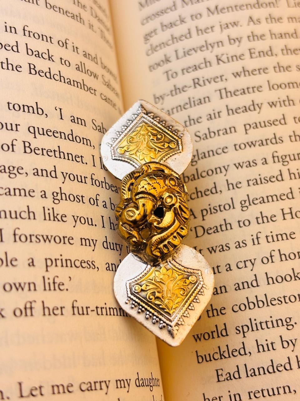 925 Silver Peacock Adjustable Ring Two-Tone Vintage Statement Ring For Women