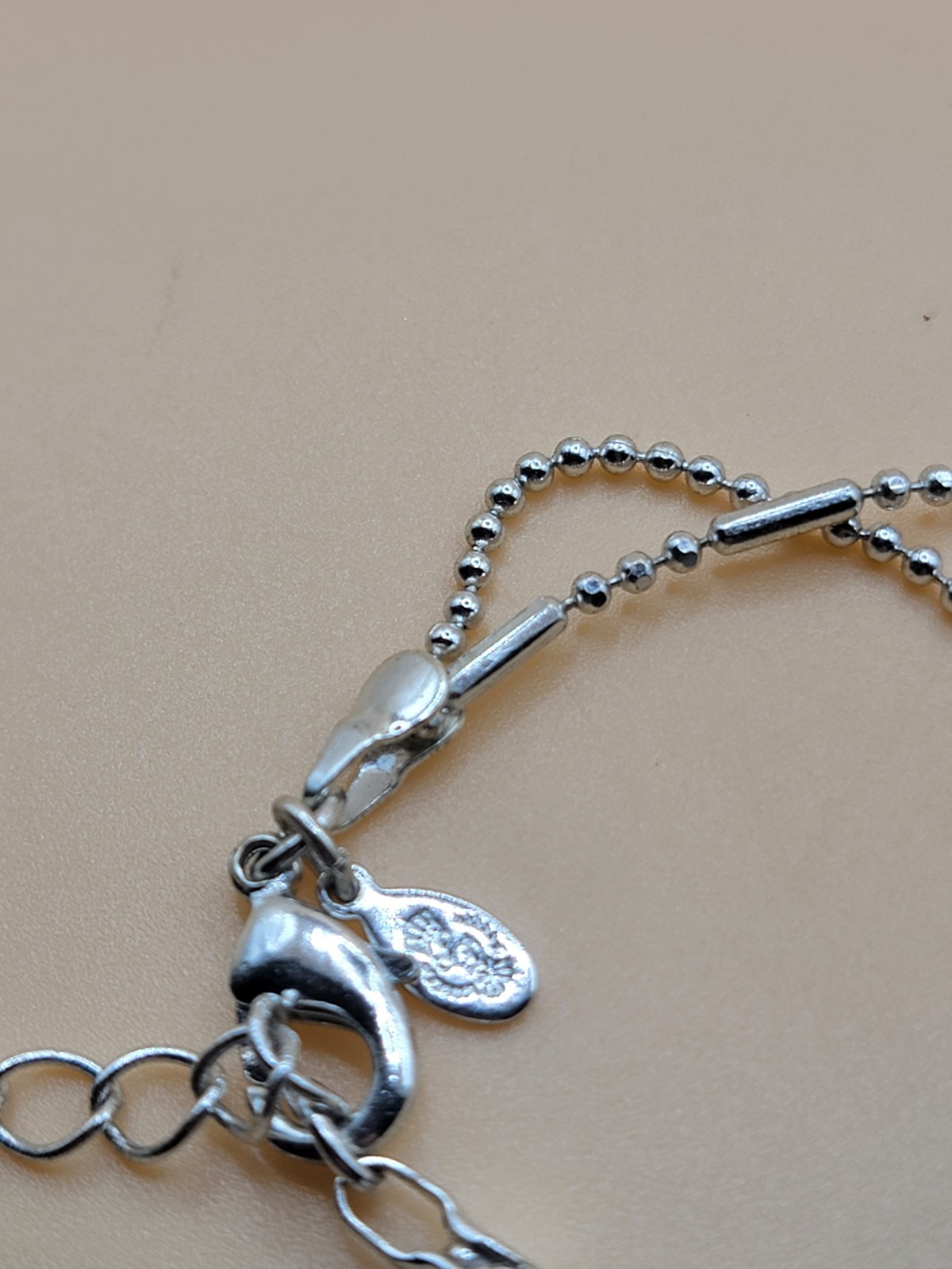North Star Pendant And Necklace Ball Chain Marked Signed