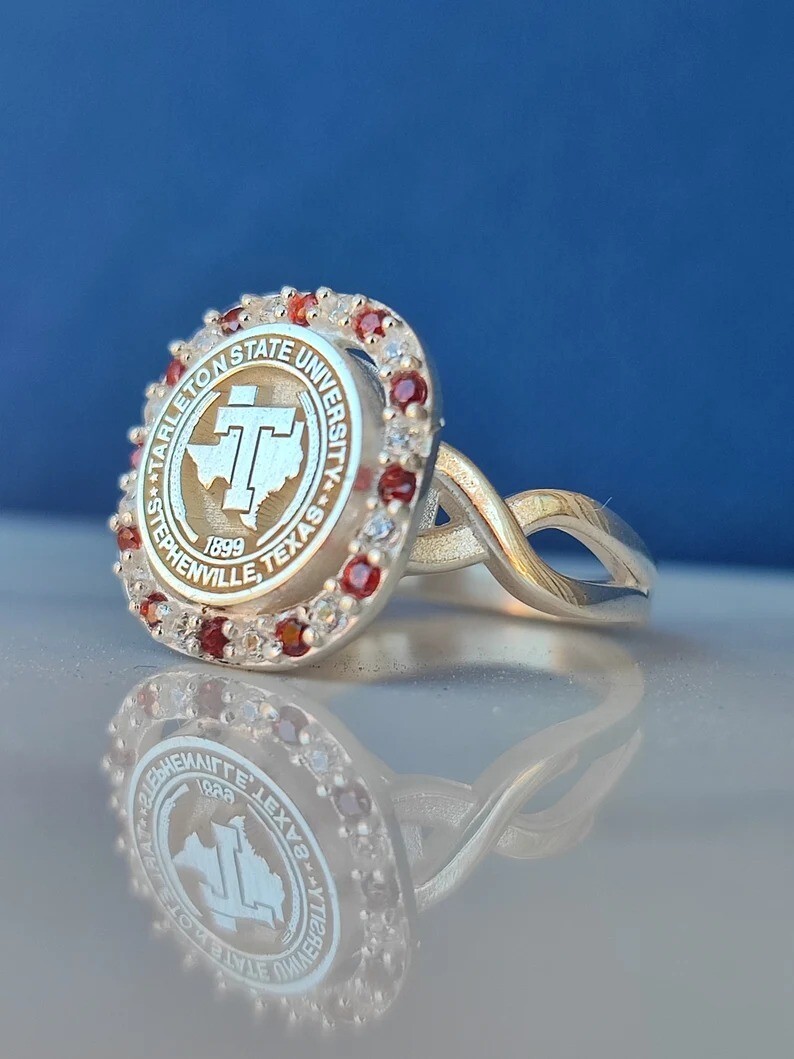 Tarleton State University Ring Texas Class College Jewelry Gift Alumni T