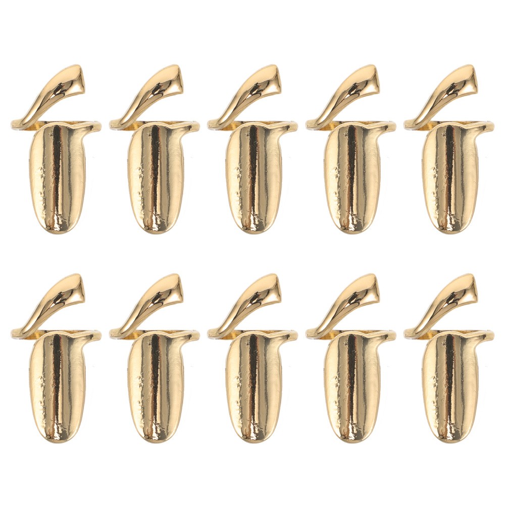10 Pcs Nail Protection Manicure Fingernail False Tip Rings